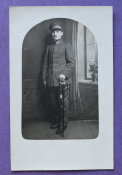 Foto Ansichtskarte AK Heidelberg 1918 Portrait Soldat